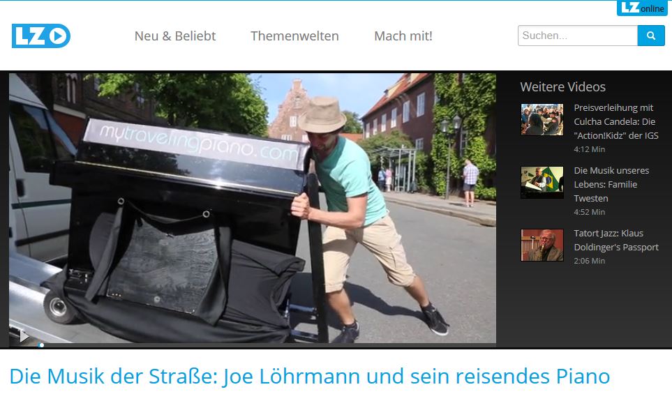 My Traveling Piano bei LZplay